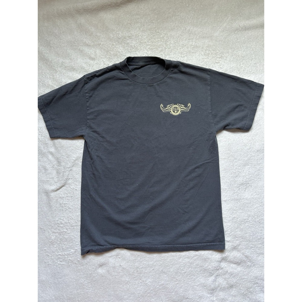Chris Kyle Frog Foundation American Seals mens grey Shirt Sz L American Sniper